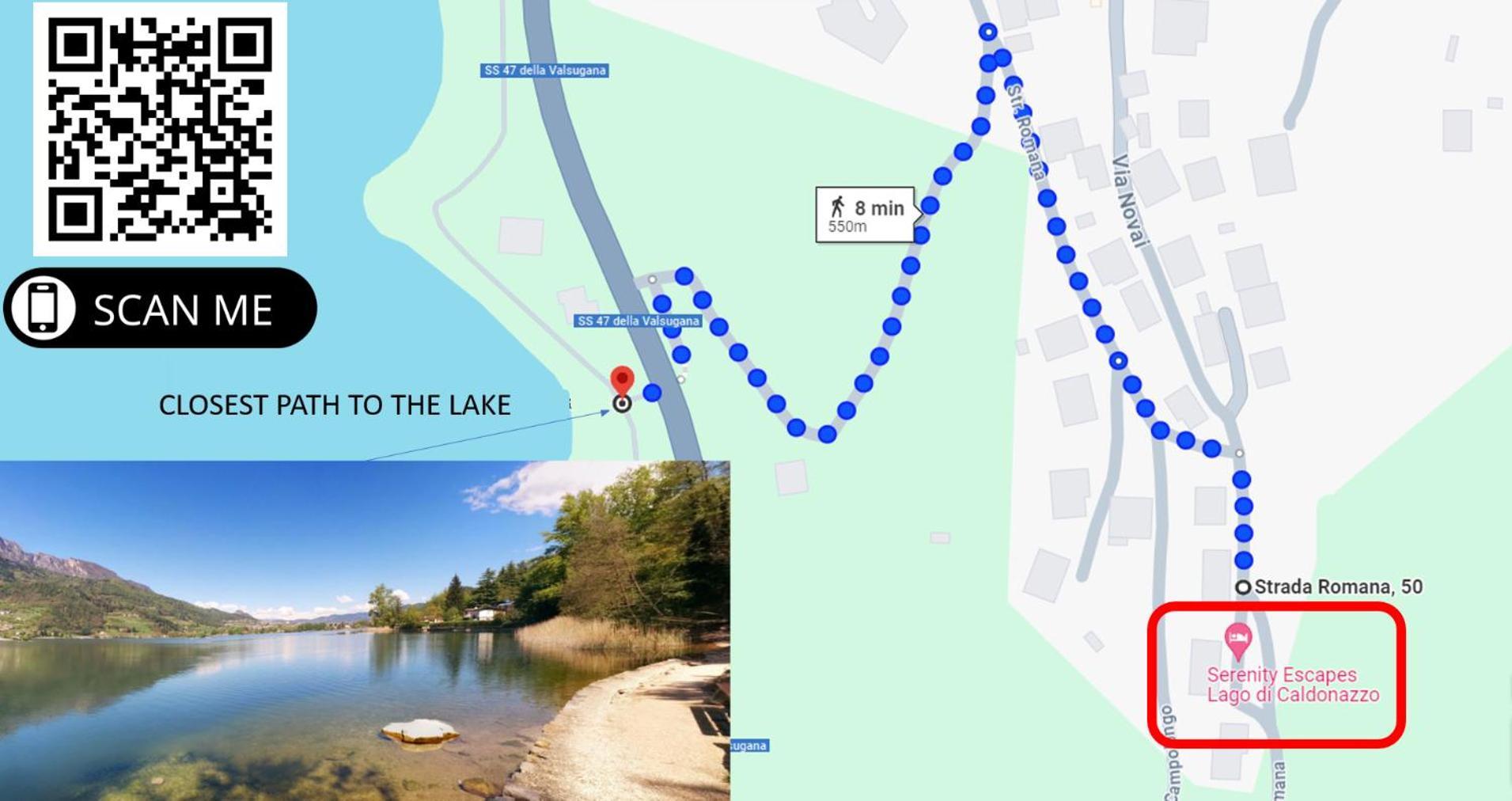 Serenity Escapes - Caldonazzo Lake Tenna 外观 照片